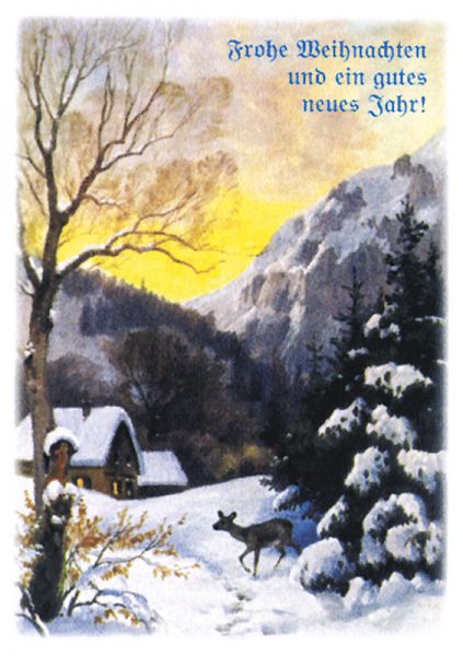 Frohe Weihnachten III, 8 Karten