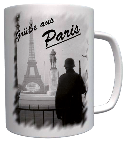 Becher „Grüße aus Paris“
