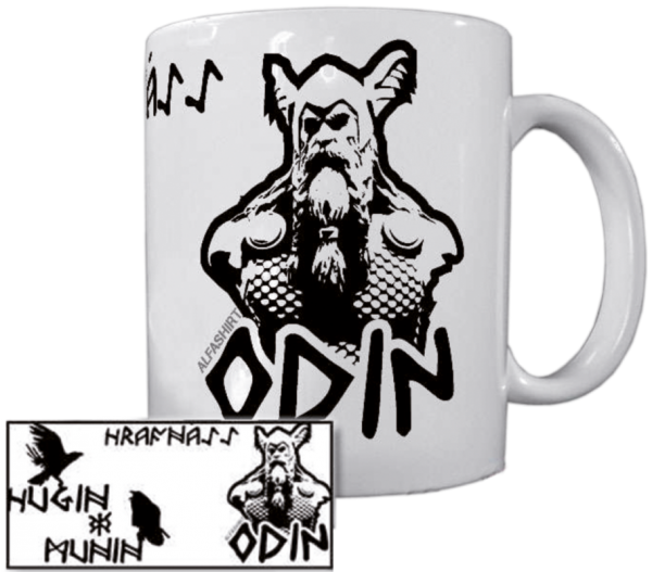 Becher „Odin Rabenvater“