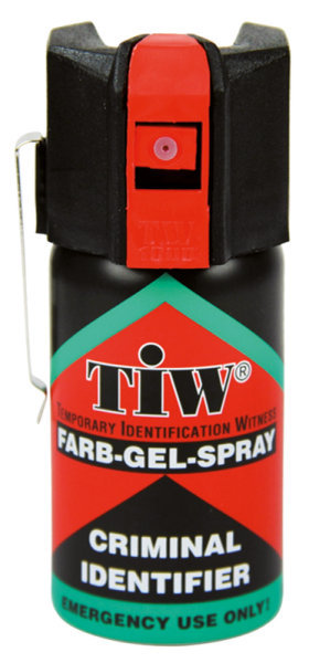 Markierungsspray für Täter-Identifikation