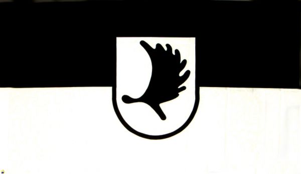 Tischfähnchen Ostpreußen (Elchschaufel)