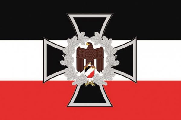 Eisernes Kreuz mit Adler, s-w-r