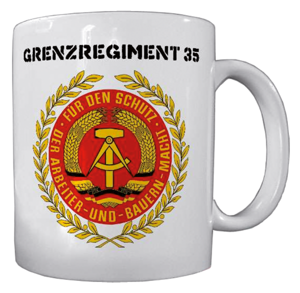 Becher „Grenzregiment 35 DDR“