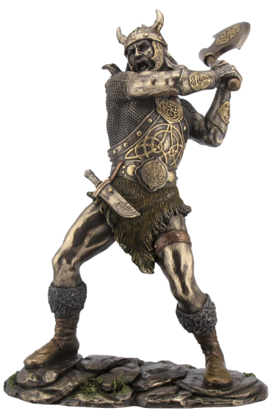 „Berserker“ mit Streitaxt