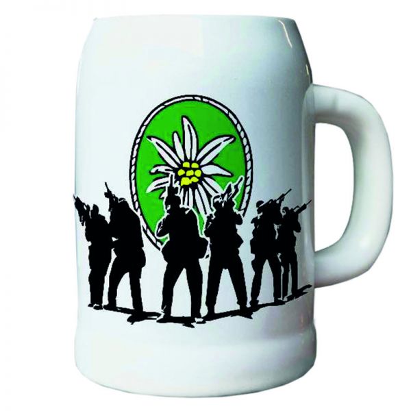 Keramikkrug "Gebirgsjäger"