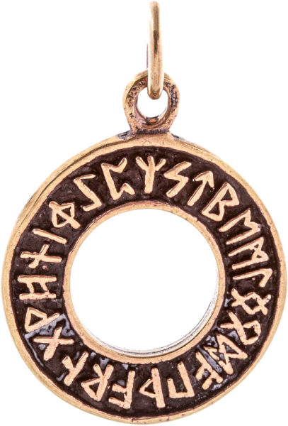 "Futhark" in bronze