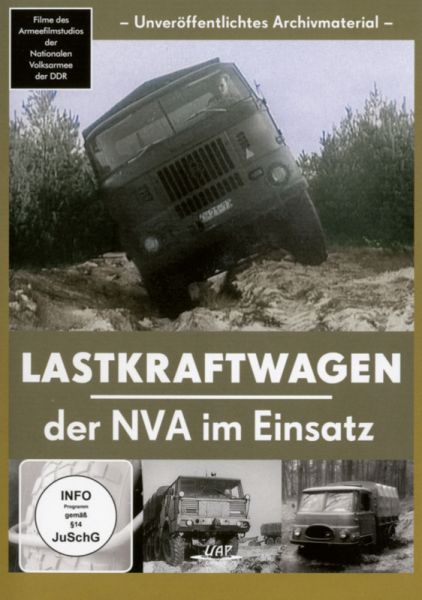 Lastkraftwagen der NVA im Einsatz