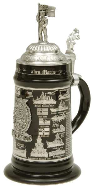 Porzellankrug „Kriegsmarine“