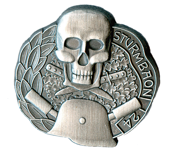 Kappenabzeichen „Sturmbataillon 24“