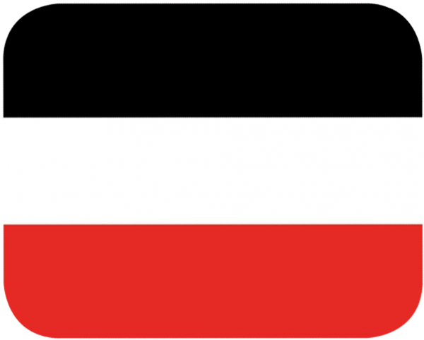 Computer-Maus-Unterlagen "Reichsflagge s-w-r"