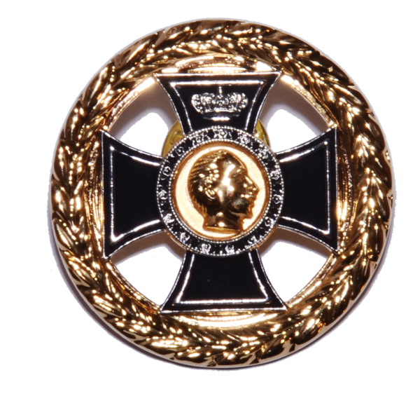 "Kaiser Wilhelm II. im goldenen Lorbeerkranz"