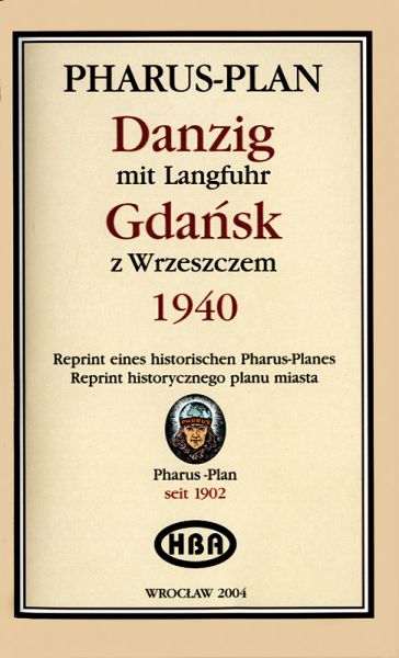 Stadtplan Danzig 1940