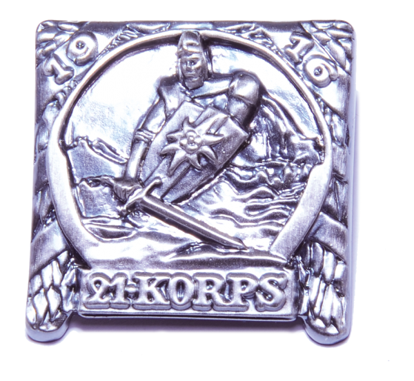 Kappenabzeichen „21. Korps 1916“