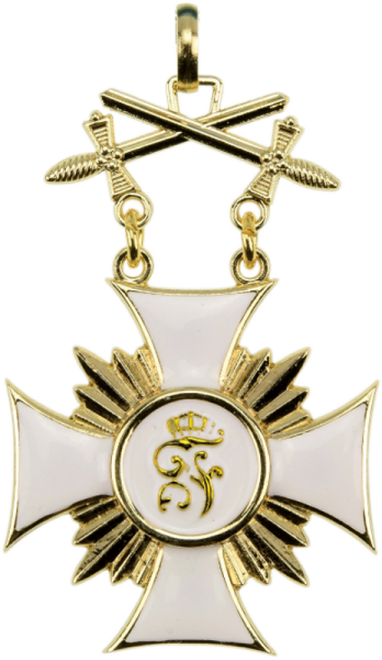 "Württemberg Friedrichs-Orden Ritterkreuz 1.Klasse mit Schwertern"