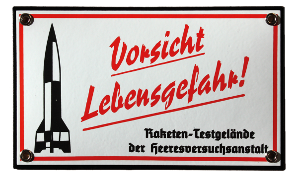 „Vorsicht Lebensgefahr“