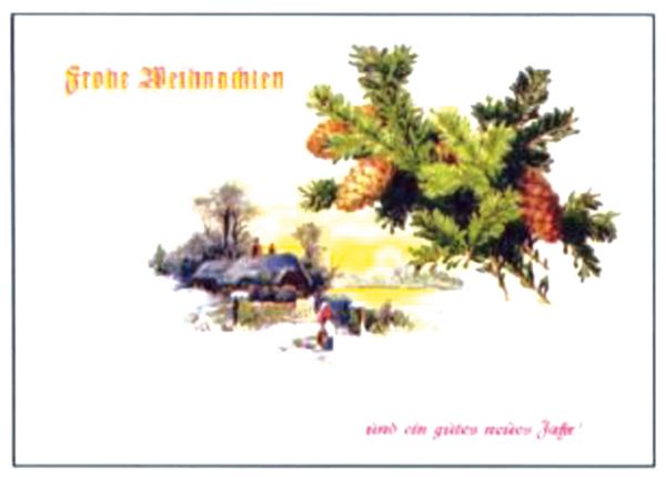 „Frohe Weihnachten V“.